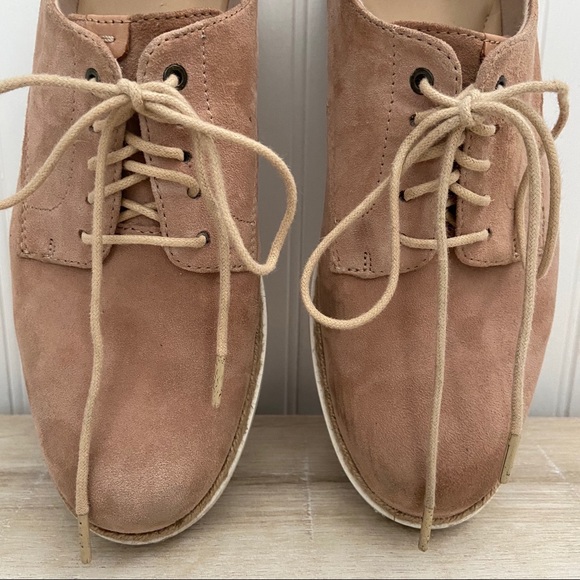 COMFORTABLE CLARKS OXFORD SHOES - Picture 6 of 12